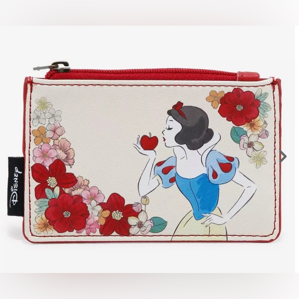 Loungefly Disney Snow White And The Seven Dwarfs Floral Cardholder